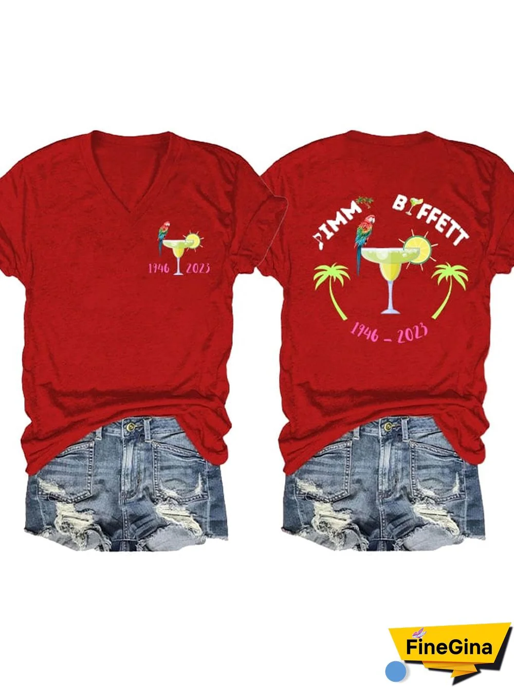 Women's Rip Jimmy V-Neck Tee