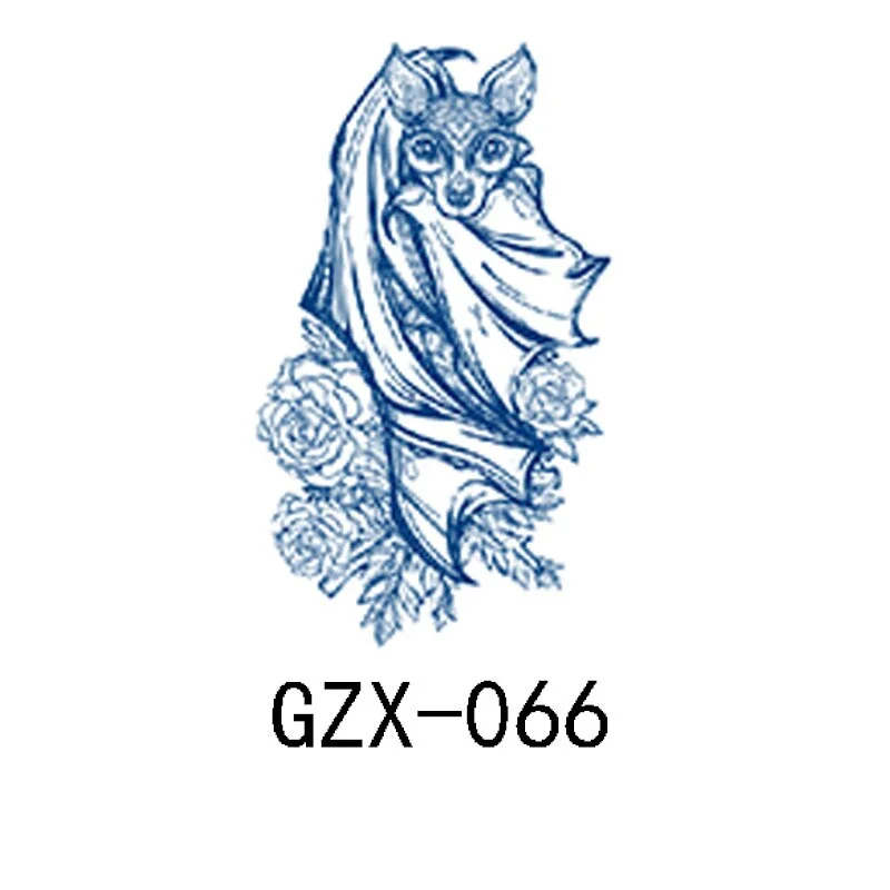 Herbal Semi-Permanent Tattoo Sticker Net Red Tattoo Sticker Waterproof Sweat Lasting Herbal Tattoo Sticker