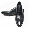 Mens Vintage Genuine Leather Oxford Dress Shoes