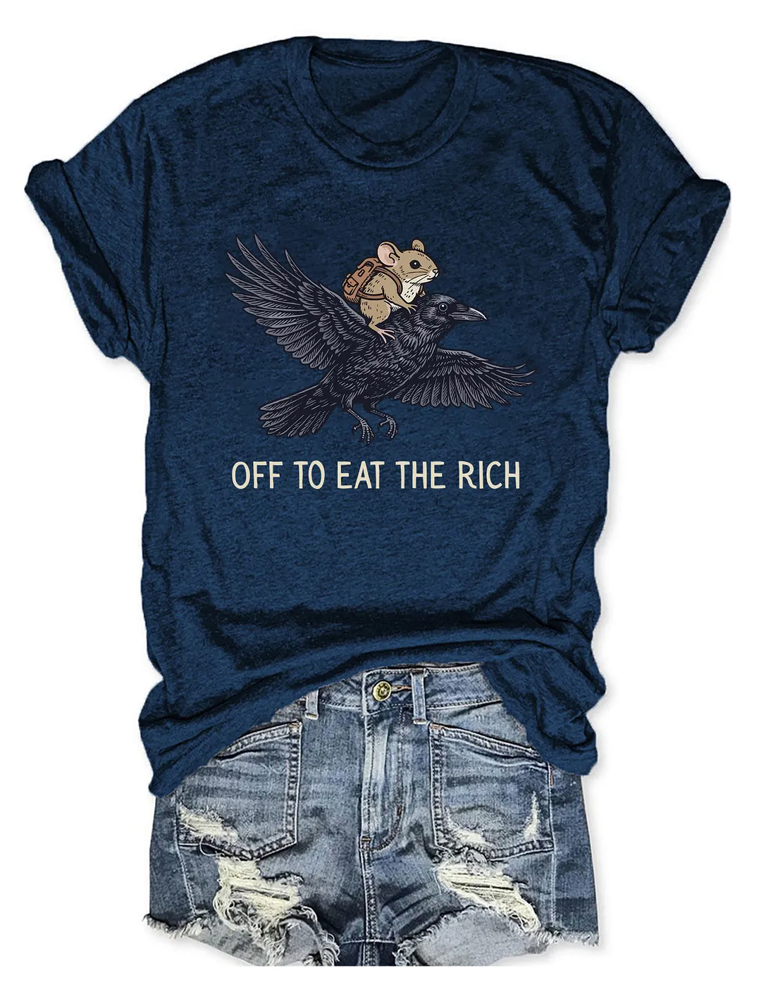 Off To Eat The Rich T-shirt
