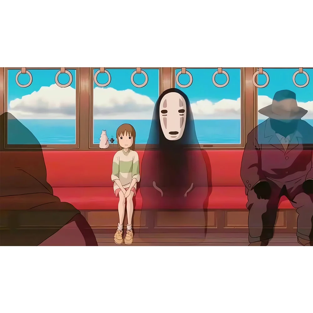 Diamond Painting - Full Round Drill - Spirited Away(Canvas|70*40cm)