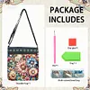 Flower 5D DIY Diamond Painting Shopper Bag 5D Diamond Handmade Crossbody Bag