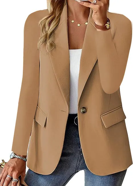 Brownm Brownm Explosion Autumn Long Sleeve Solid Color Cardigan Small Suitcase Woman