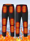 Heating Pants for Men Women 12 Heating Zone USB 5V Thermal Pants Heated Trousers