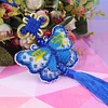 Bead Embroiderys - Counted Cross Stitch Butterfly Ornament Kit for Wall Window Decorations