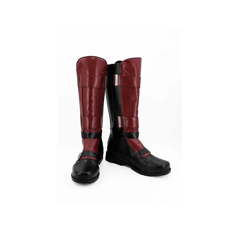 Movie Deadpool Wade Wilson Cosplay Shoes Halloween Carnival Suit