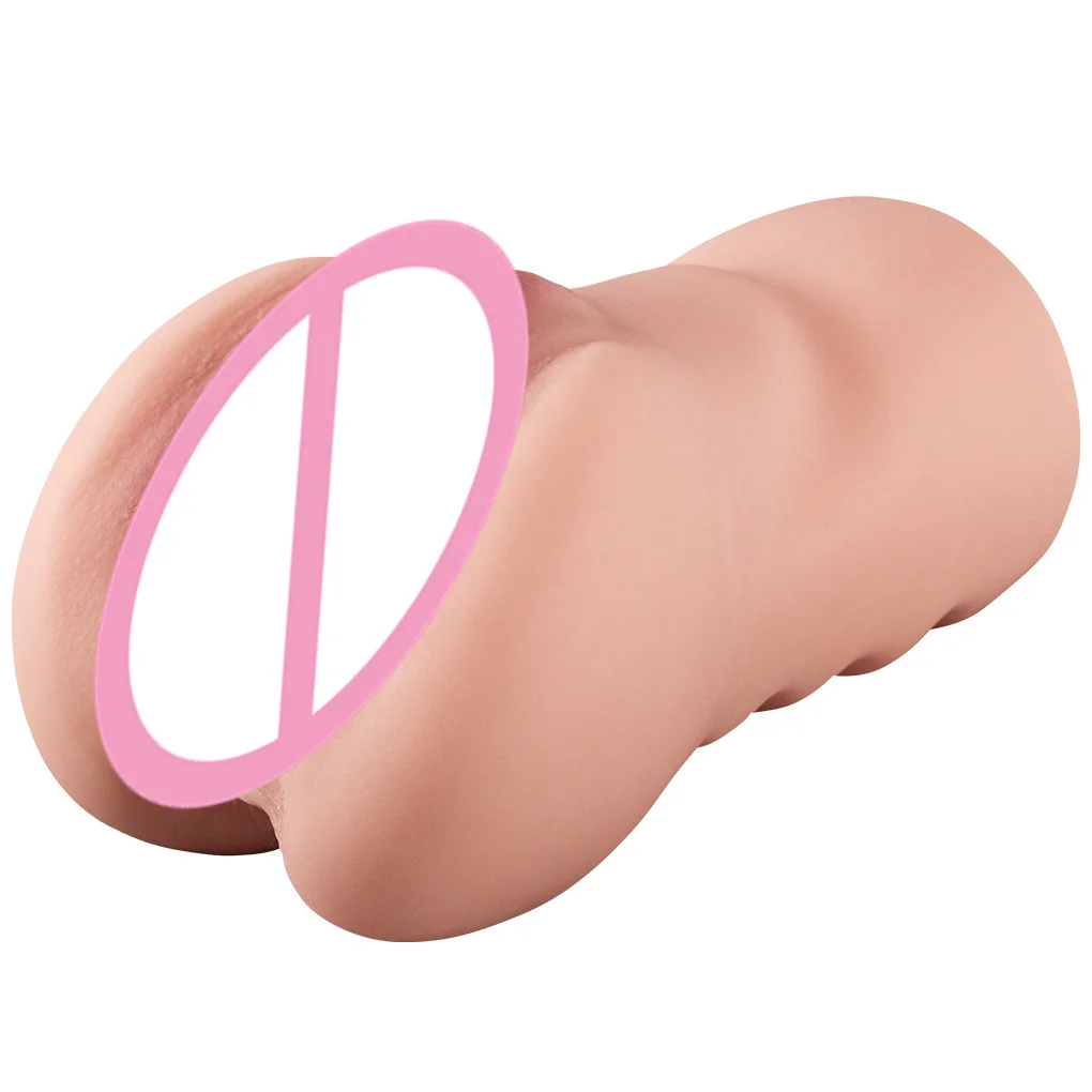 VAVDON Men's Vaginal Masturbation Device Double Hole Channel Anal Sex Masturbation Device - siyan-999