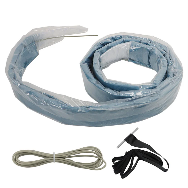 Silscvtt RV Awning Fabric Replacement - Universal Outdoor Canopy for Camper - Blue Fade - 13FT (Fabric 12FT 2in)