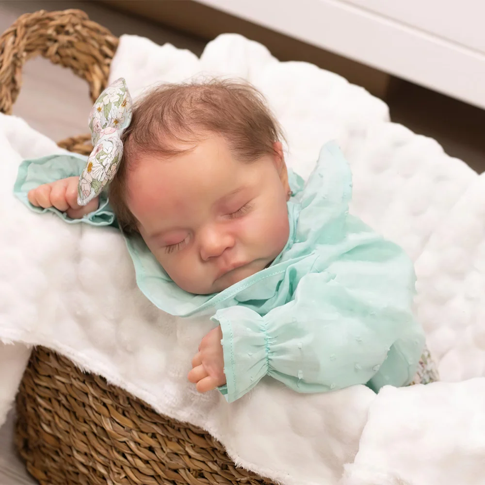 Creativegiftss®12'' Truly Real Lifelike & Realistic Weighted Mini Newborn Reborn Silicone Baby Sleeping Boy Doll Ralap -Creativegiftss® - [product_tag] RSAJ-Creativegiftss®