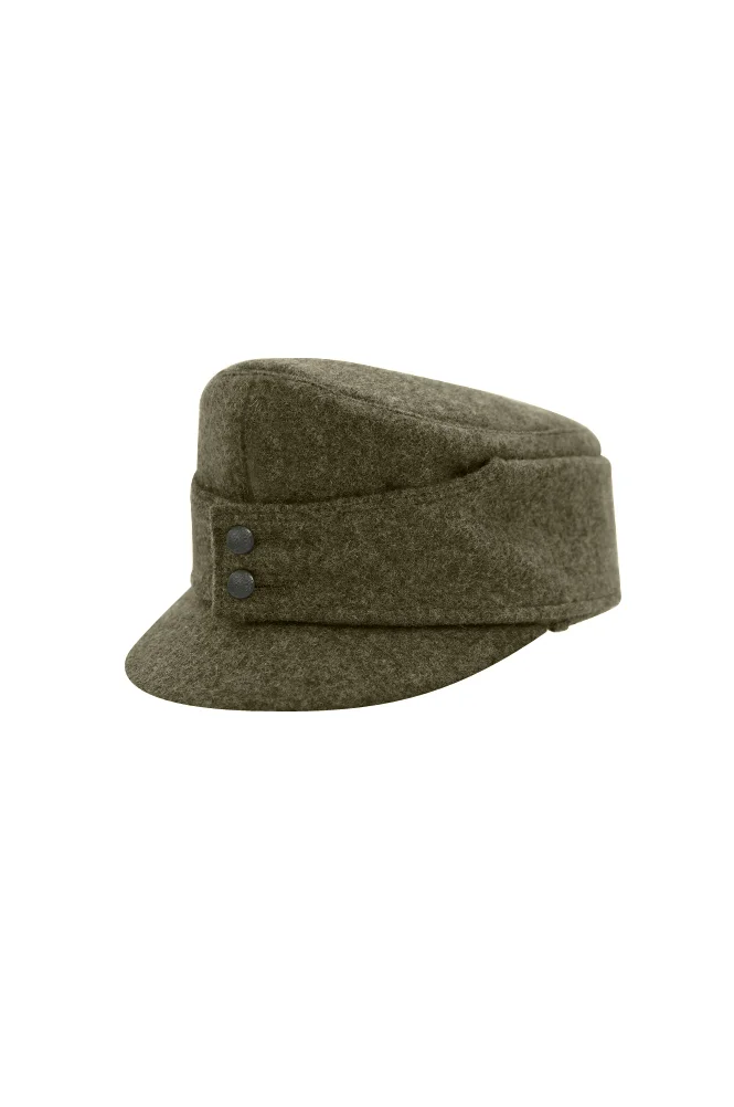   Gebirgsjager Bergmütze Brown Grey Wool Field Cap German-Uniform