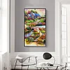 (Grande Taille) campagne 45x85cm (toile) plein carré diamant peinture
