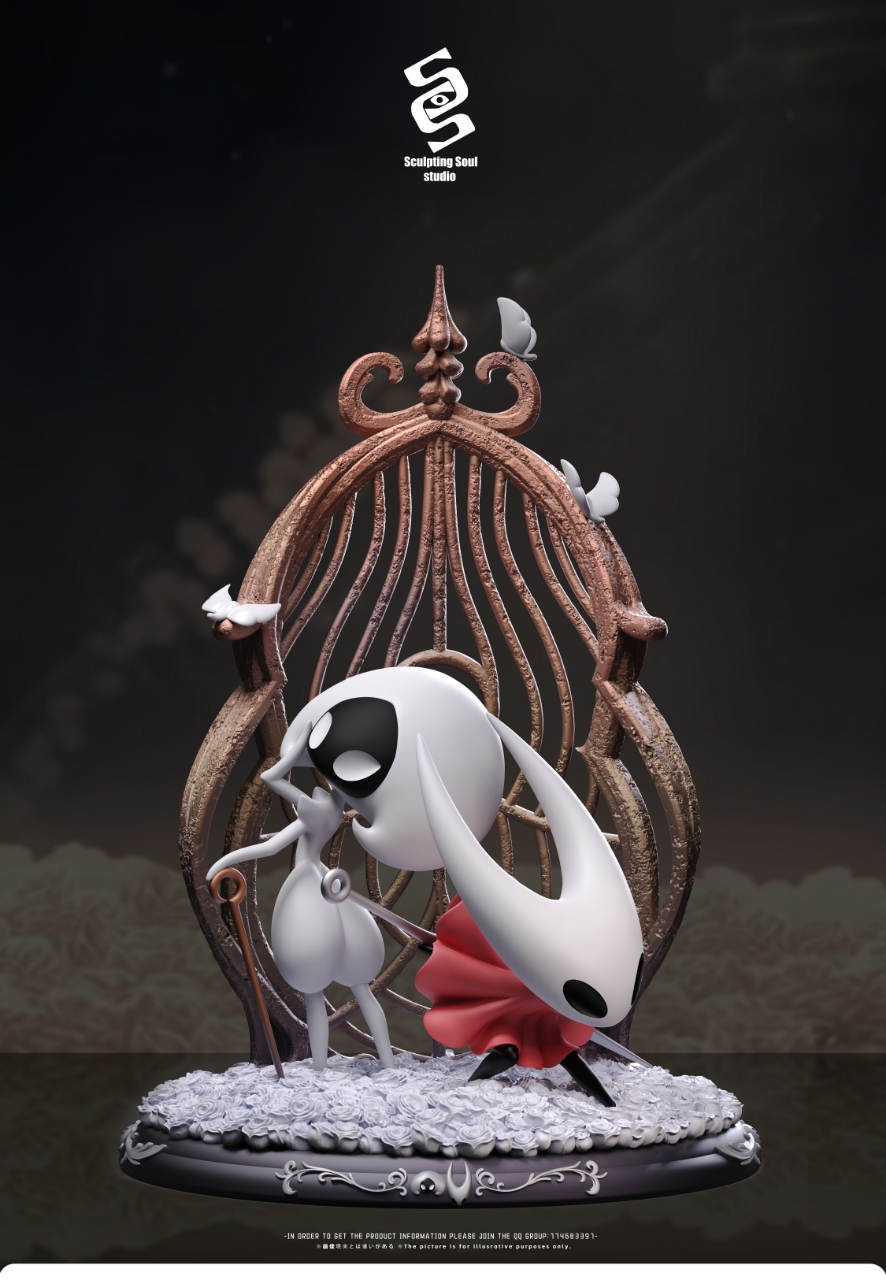 Sculpting Soul Studio - 레이스 X 호넷 할로우 나이트 스태츄(GK)