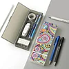 DIY Mandala Shaped Diamond Painting Pencil Box Gift