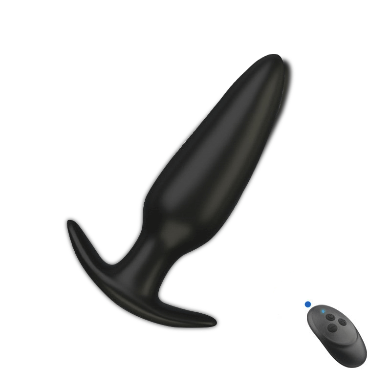 Remote Control Vibrating Butt Plug Anal Vibrator in 3 Sizes  