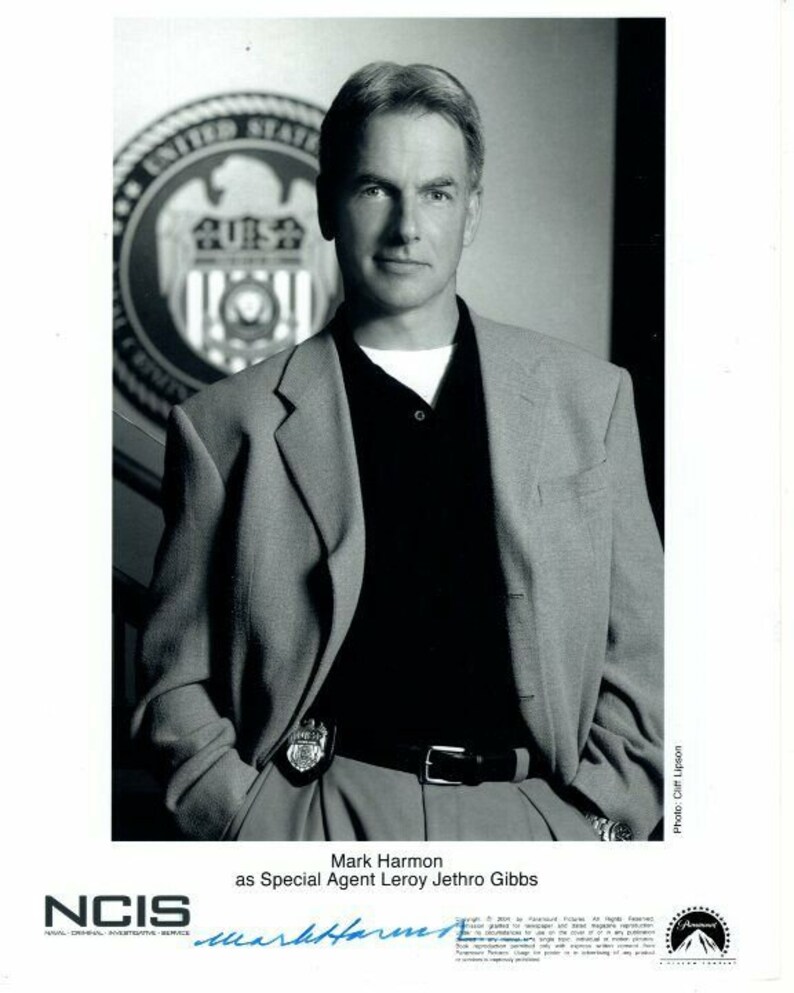 Mark harmon signed autographed ncis leroy jethro gibbs Photo Poster painting