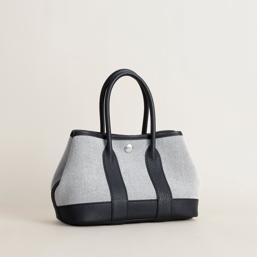 Mini Garden Party 89 Noir Negonda/Toile PHW 