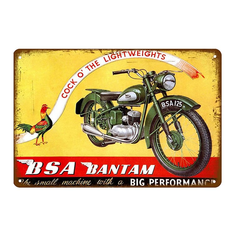 Rétro voiture / moto métal tin signe vintage plaque affiche peinture fer (6)