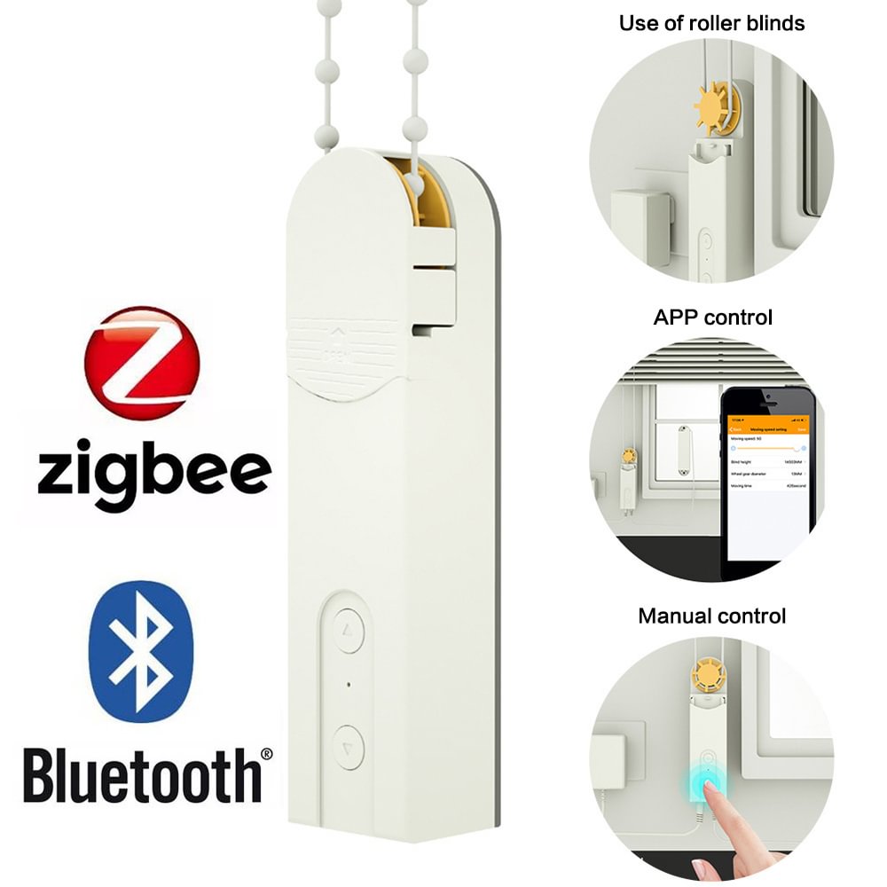 Bluetooth Smart Rope Motor_Tuya APP Remote Switch Control Pull Bead Roller Blind Smart_Electric Curtain RSH-MC10-Bluetooth Deutsche Aktionsprodukte Full Strike Gmbh