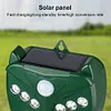 Solar Animal Repeller Mouse Repellent IP44 Waterproof for Raccoons Rabbits Foxes