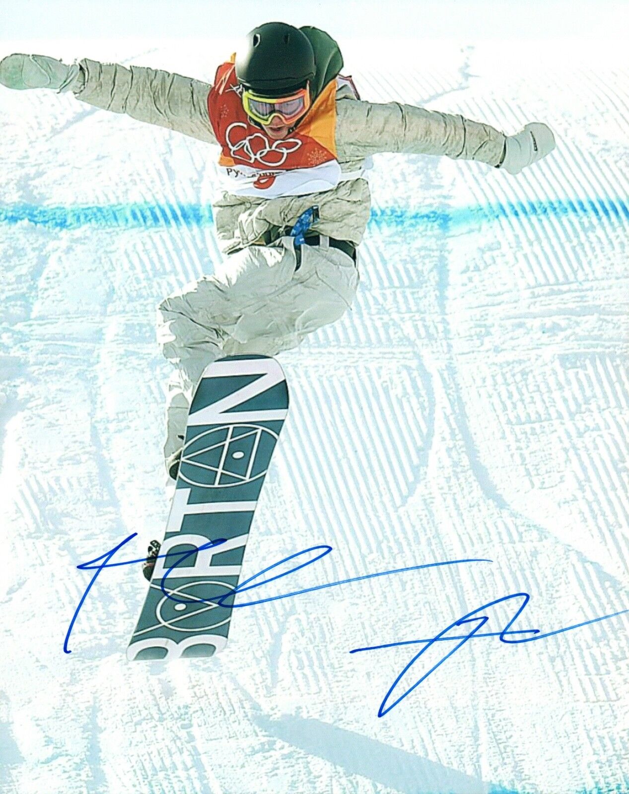 Red Gerard Signed Autograph 8x10 Photo Poster painting 2018 Olympics Gold Snowboarding COA