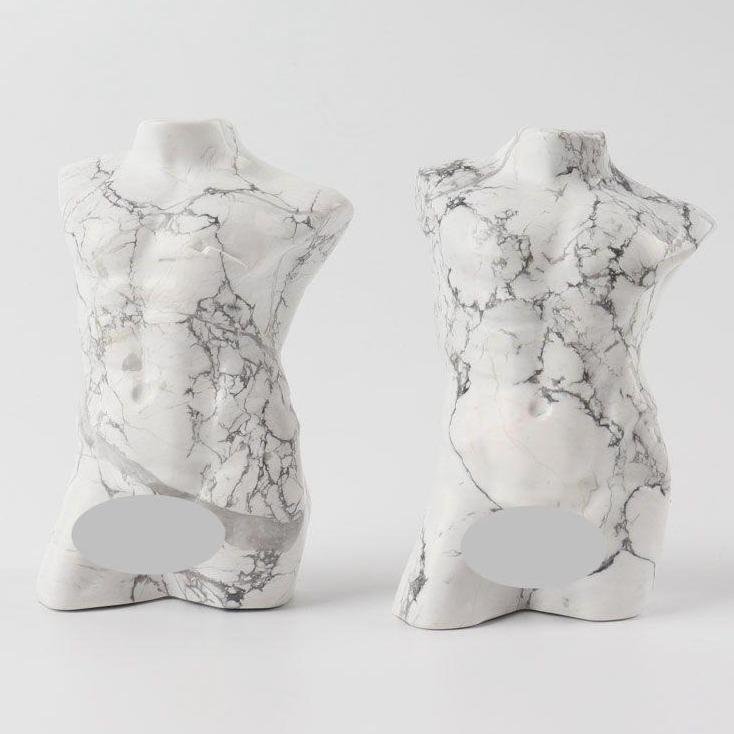 Howlite Crystal Carving Model Figurine
