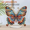 (US Only)Diamond Painting Desktop Decoration for Office Desktop Decor(Gorgeous Butterfly)
