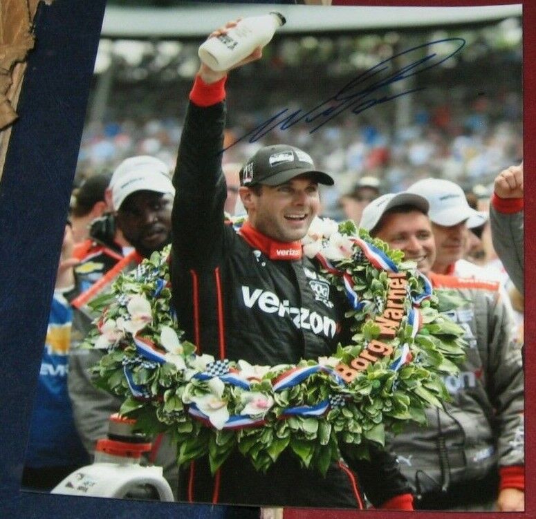 Will Power Indianapolis Indy 500 Champion Racing SIGNED 8x10 Photo Poster painting Autographed