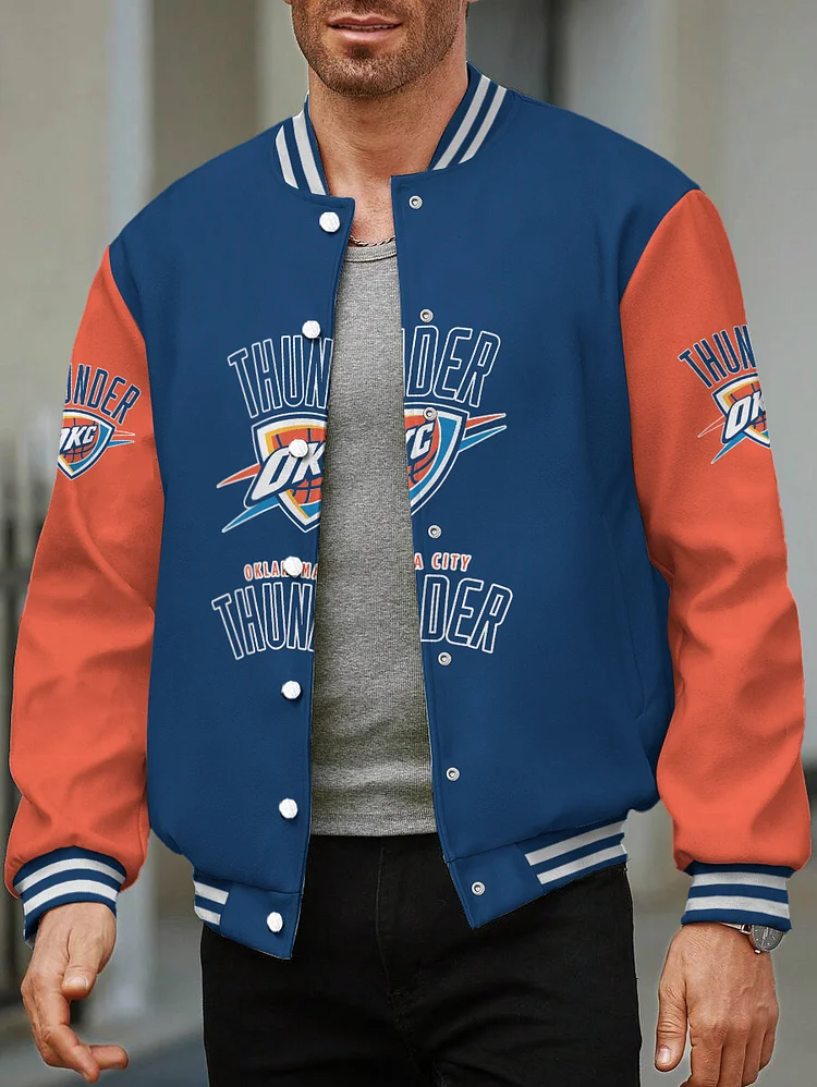 Oklahoma City Thunder Limited Edition Full-Snap Casual Jacket