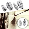 4Pcs High Pressure Washer Adapter Set Stainless Steel 1/4 Quick Plug Connector