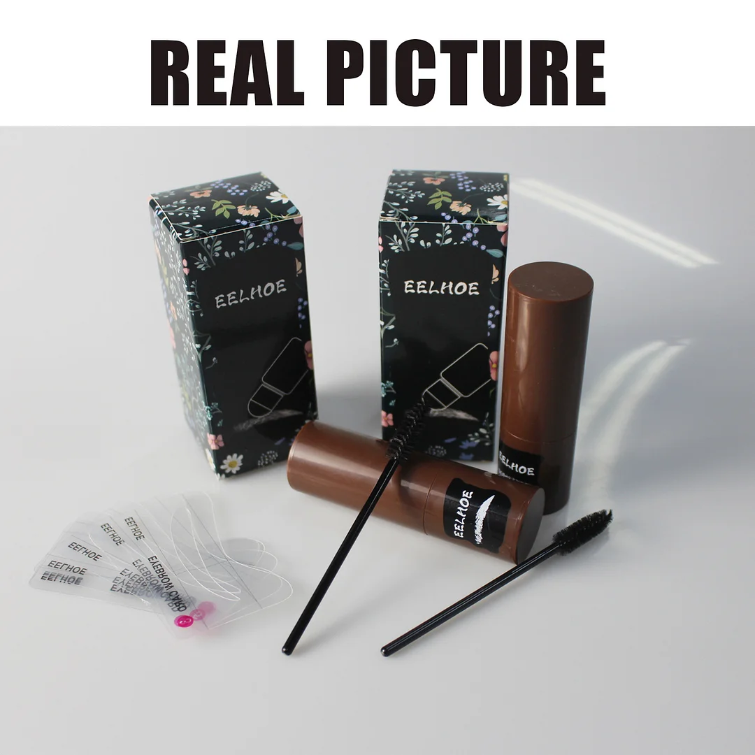 Ypooy Cosmetic 🔥Perfect Brows Stencil & Stamp Kit