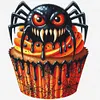 Halloween Cake-11CT Stamped Cross Stitch 50*50cm/19.69*19.69in tapestrymarket