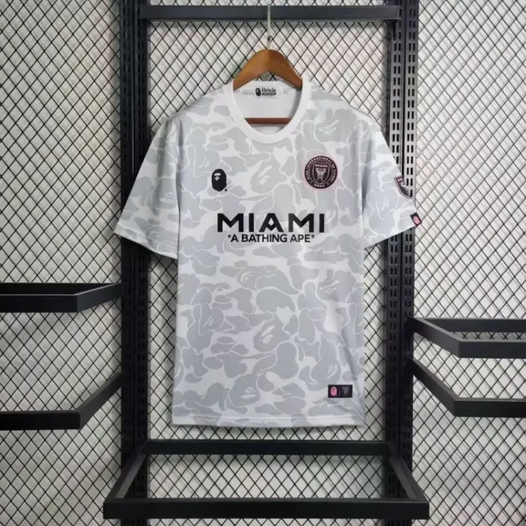 24-25 Inter Miami Co branded camouflage white football shirt