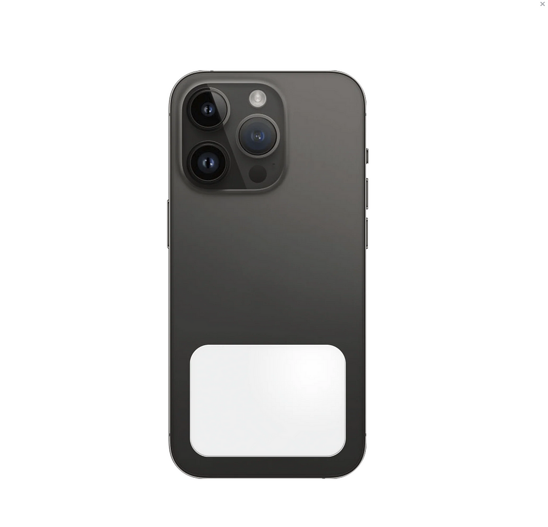 Matte white NFC smart business Phone Card