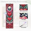 4Pcs Totenkopf Rose - 5d DIY Handwerk Lesezeichen