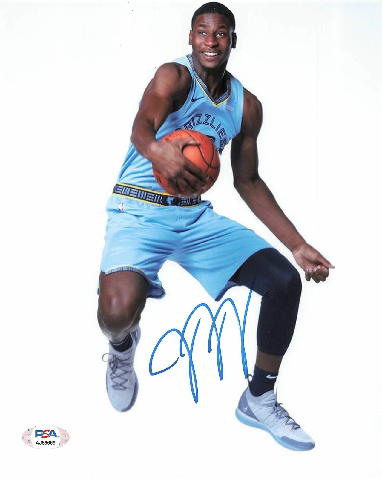 Jaren Jackson Jr. signed 8x10 Photo Poster painting PSA/DNA Memphis Grizzlies Autographed