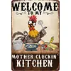 Chicken Warning - Vintage Metal Signs(8*12Inch/12*16Inch) - Chicken