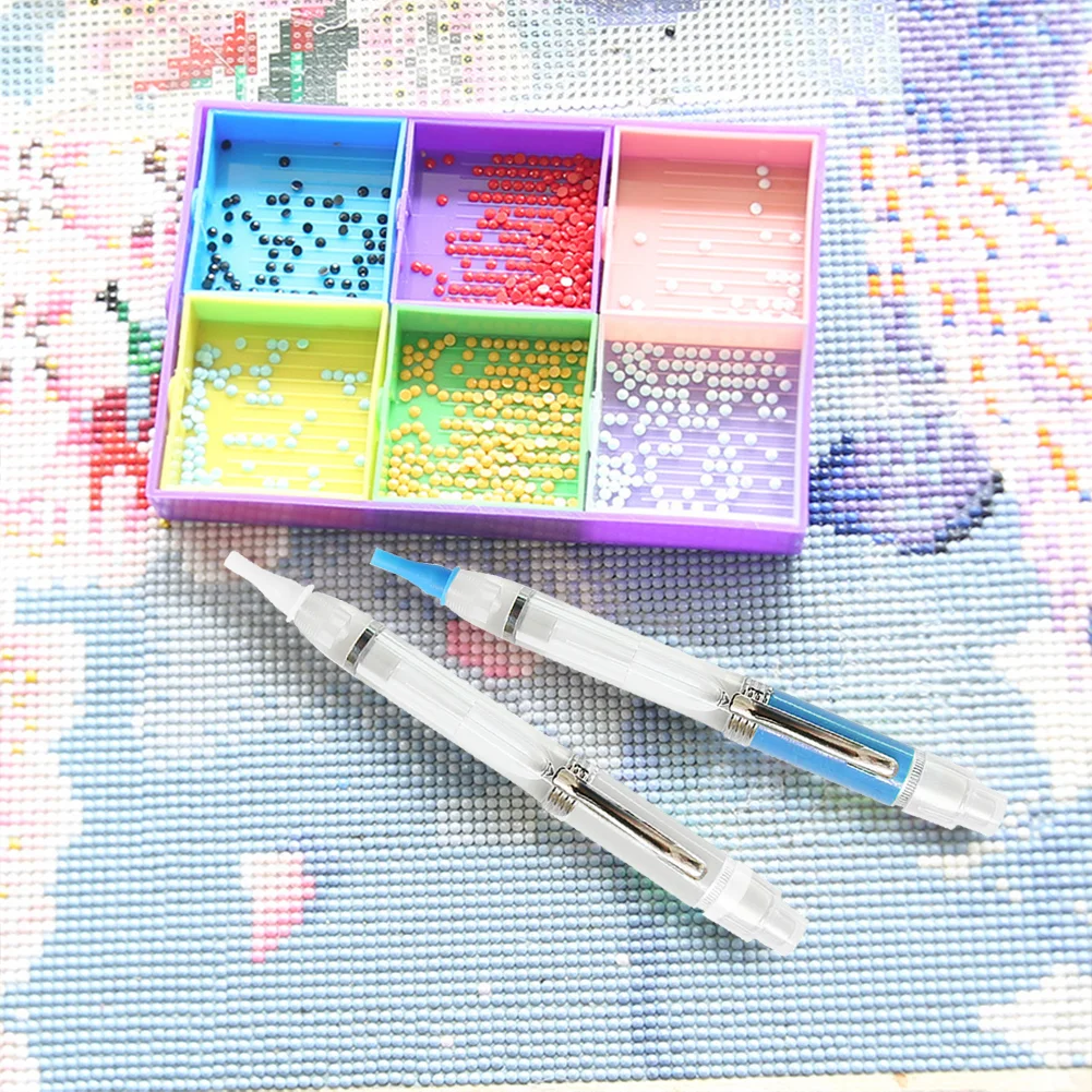Diamond Painting Pen Diamond Art Drill Pen LED Light Multifunction for Beginners