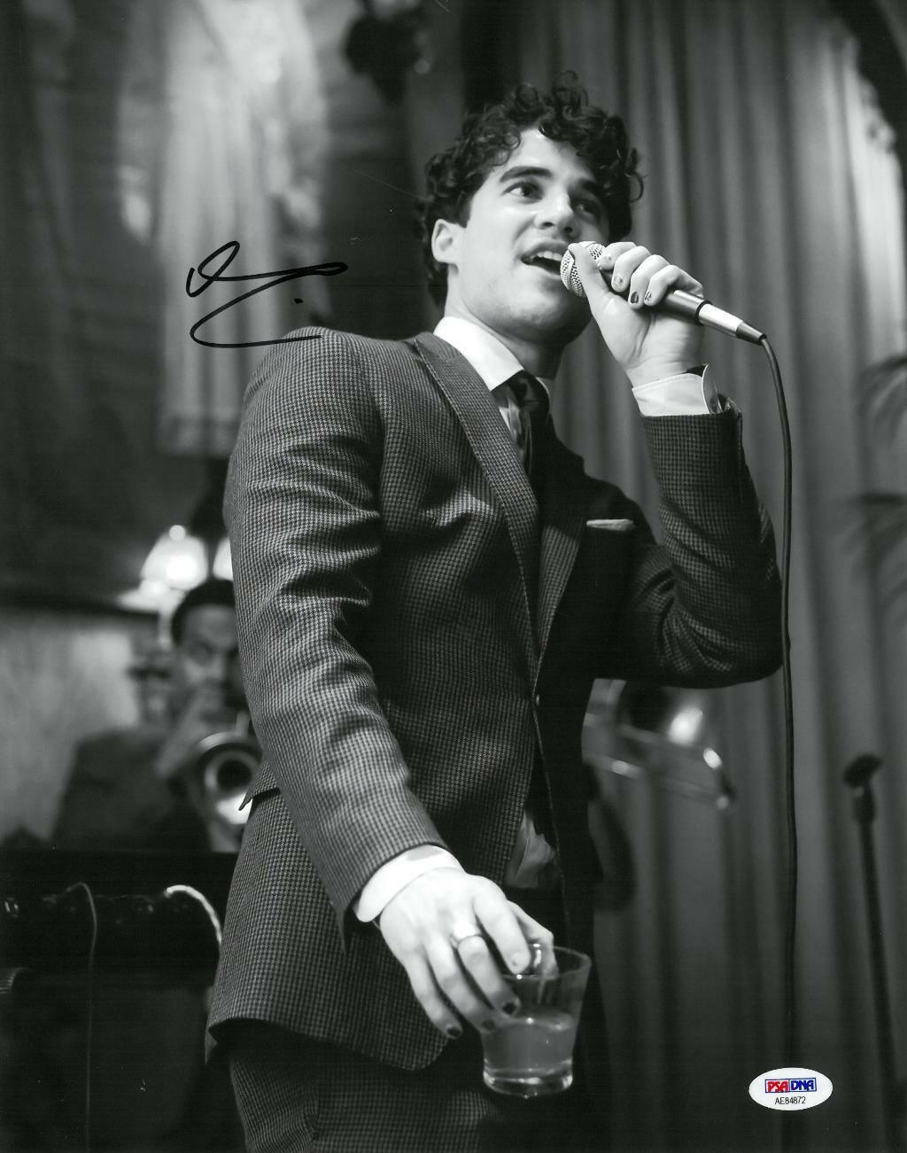 Darren Criss Signed Authentic Autographed 11x14 B/W Photo Poster painting PSA/DNA #AE84872