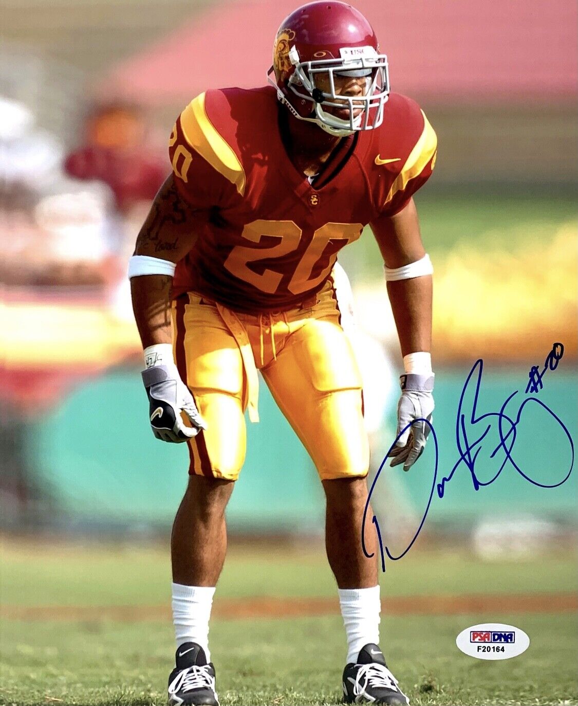 Darnell Bing Signed 8x10 Photo Poster painting USC Trojans PSA F20164