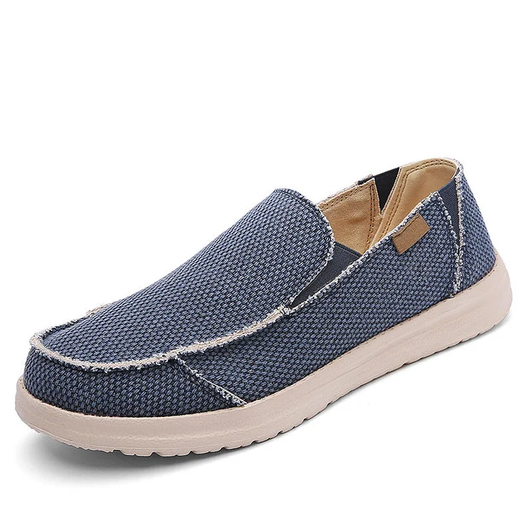 Patchwork Raw Edge Canvas Flat Casual Shoes