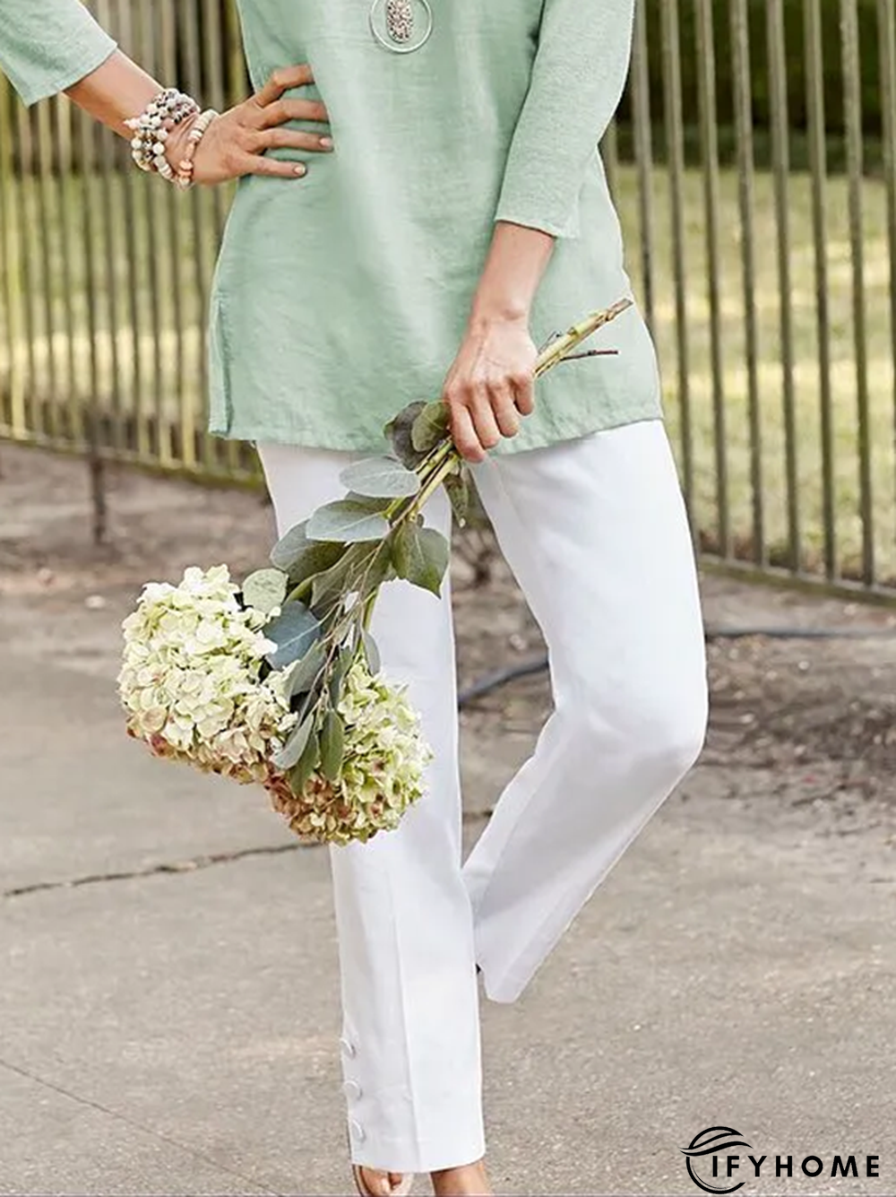 Plain Casual Pants | IFYHOME