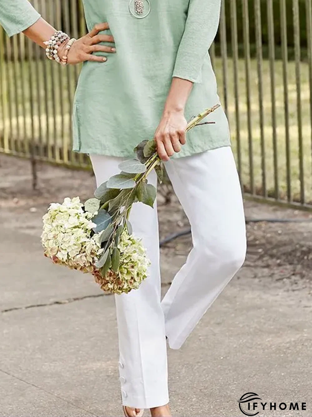 Plain Casual Pants | IFYHOME