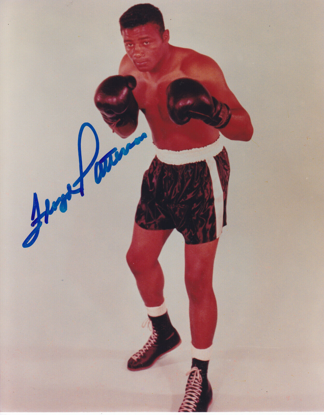 Floyd Patterson #0 8x10 Signed Photo Poster painting w/ COA Boxing 031719