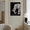 Kits d&rsquo;art en diamant en perle d&rsquo;&eacute;l&eacute;phant avec cadre 30x40cm pour la d&eacute;coration int&eacute;rieure adulte