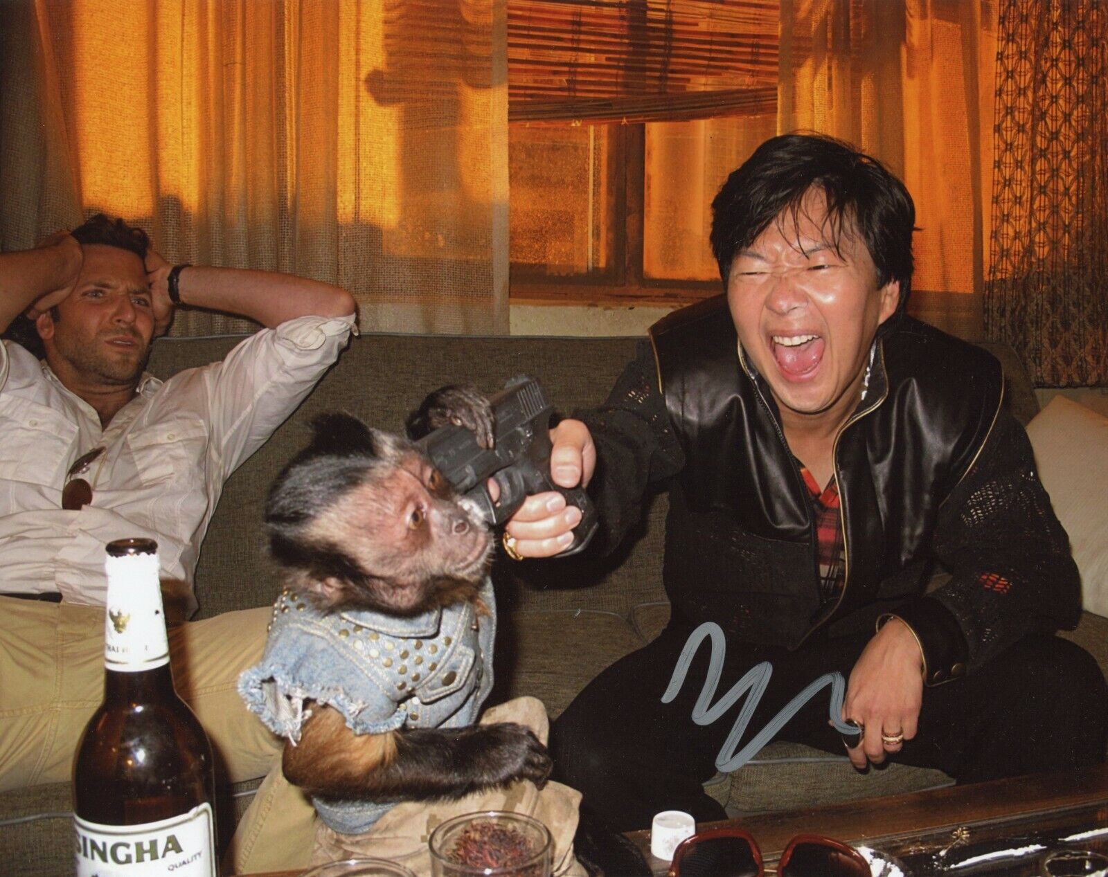 ~~ KEN JEONG Authentic Hand-Signed The Hangover 2 ~ Mr. Chow