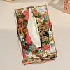 Peinture au diamant boîte de mouchoirs kits kit d’artisanat strass (panier de fleurs pour chaton)