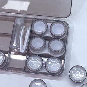 Multi grid contact lens storage box