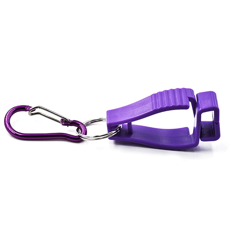 Glove Clip Labor Protection Multi-function Fastener Hook Outdoor Work Clip Anti-loss Buckle Gloveclip Black