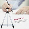 1.6m Aluminium Alloy Folding Painting Frame Adjustable Tripod Display Shelf