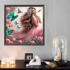 Diamond Painting -DIY Round Drill Elegant Beauty(40x40cm)